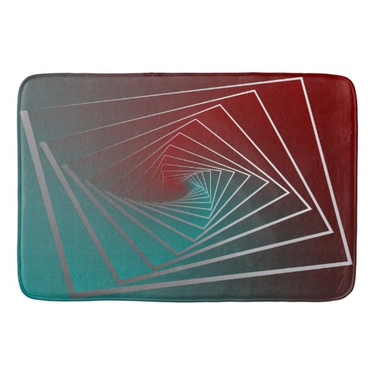 blauwgroen buikspin badmat (Voorkant)