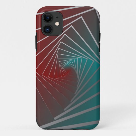 blauwgroen buikspin Case-Mate iPhone case (Achterkant)