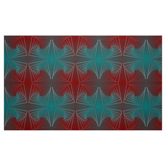 blauwgroen buikspin stof (Fat Quarter)