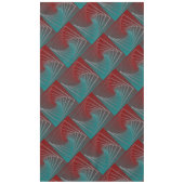 blauwgroen buikspin tafelkleed (Voorkant)