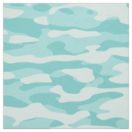 Blauwgroen Camo stof