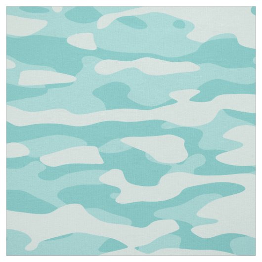 Blauwgroen Camo stof (Swatch)