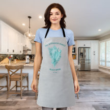 Blauwgroen Conch Shell Apron