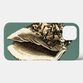 Blauwgroen Conch Shell Case-Mate iPhone Case (Achterkant (horizontaal))