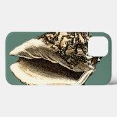 Blauwgroen Conch Shell Case-Mate iPhone Case (Achterkant (horizontaal))