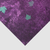 Blauwgroen Confetti op Paarse ontkoppeling Tissuepapier (Detail)