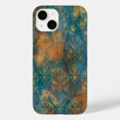 Blauwgroen Cooper Patina Case-Mate iPhone Case (Achterkant)