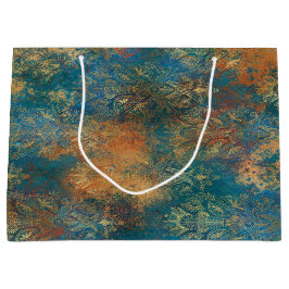 Blauwgroen Cooper Patina Groot Cadeauzakje