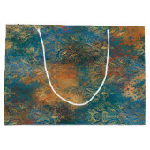 Blauwgroen Cooper Patina Groot Cadeauzakje (Achterkant)