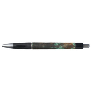 Blauwgroen Cooper Patina Pen