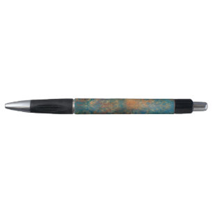 Blauwgroen Cooper Patina Pen