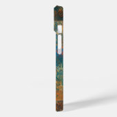 Blauwgroen Cooper Patina Turquoise Case-Mate iPhone Case (Achterkant / Links)