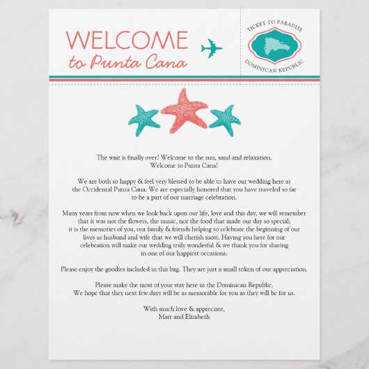 Blauwgroen Coral Starfish Dominicaanse Republiek W (Voorkant)