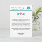 Blauwgroen Coral Starfish Dominicaanse Republiek W Kaart (Staand voorkant)