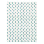 Blauwgroen Cute Elephant Patroon Tafelkleed (Voorkant)