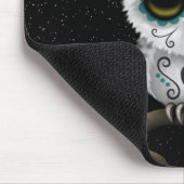 Blauwgroen dag van de dode suikerriet muismat (Hoek)