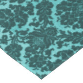 Blauwgroen Damasklassieke multi-size Tafelkleed (Gekanteld)