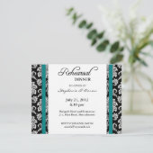 Blauwgroen damesrepetitie Inwendige Kaart (Staand voorkant)