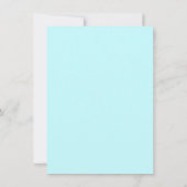 Blauwgroen Diamond Cross Meisjes Blauwgroen Blauw  Kaart (Achterkant)