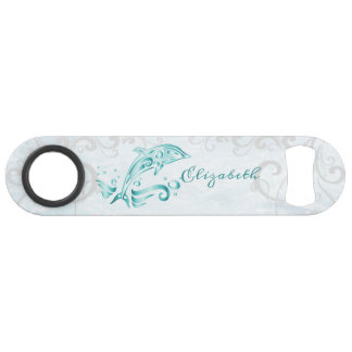 Blauwgroen dolfijnvriendelijke opening voor fles speed flessenopener