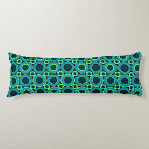 Blauwgroen donut met muis lichaamskussen