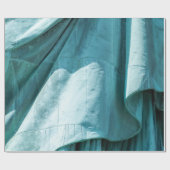 Blauwgroen dop cadeaupapier (Vlak)