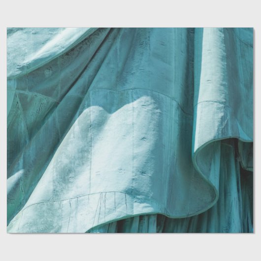 Blauwgroen dop cadeaupapier (Vlak)