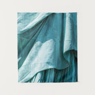 Blauwgroen dop wandkleed