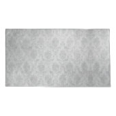 Blauwgroen Dragonfly Damask Kussensloop (Achterkant)