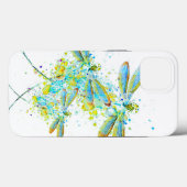 Blauwgroen Dragonfly-spier Case-Mate iPhone Case (Achterkant (horizontaal))