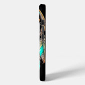 Blauwgroen Dreamcatcher Mystical Boho Feathers en  Case-Mate iPhone Case (Achterkant / Links)