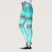 Blauwgroen droom leggings (Links)