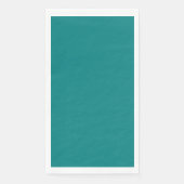 Blauwgroen effen kleur | Klassiek | Elegant Servet (Voorkant)