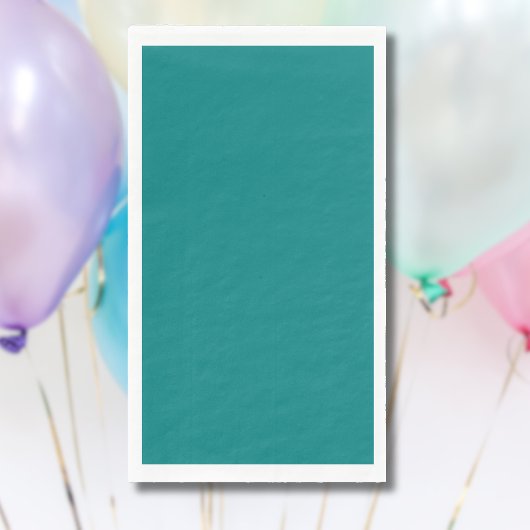 Blauwgroen effen kleur | Klassiek | Elegant Servet