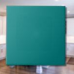 Blauwgroen effen kleur | Klassiek | Elegant Tegeltje<br><div class="desc">Blauwgroen effen kleur | Klassiek | Elegant | Trendy | Stijlvol | Cadeau</div>