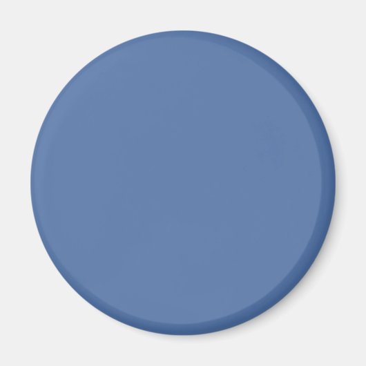 Blauwgroen (effen kleur) magneet (Voorkant)