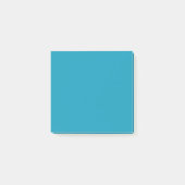 Blauwgroen (effen kleur) post-it® notes (Voorkant)