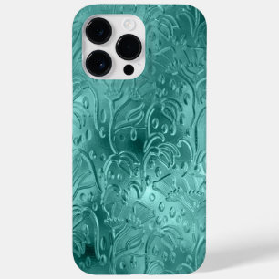 BLAUWGROEN EMBOSSED METALLIC LOOK ORNAMATION Case-Mate iPhone 14 PRO MAX HOESJE
