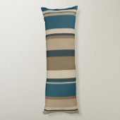 Blauwgroen en aanraakcirkels lichaamskussen (Achterkant (Verticaal))