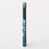 Blauwgroen en blauw Turquoise water Case-Mate iPhone Case (Achterkant/links)