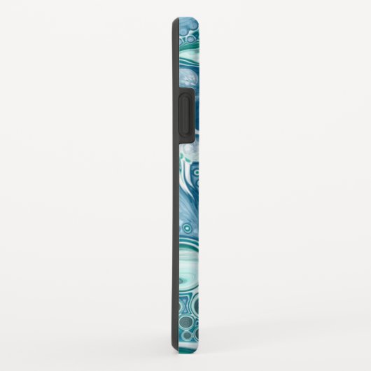 Blauwgroen en blauw Turquoise water Case-Mate iPhone Case (Achterkant/rechts)