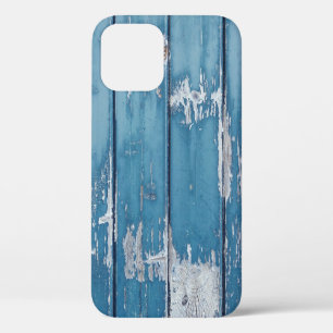 Blauwgroen en bruin houten plaat Case-Mate iPhone case