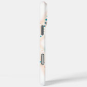 Blauwgroen en bruine pastel Case-Mate iPhone case (Achterkant / Rechts)