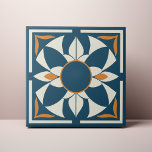 Blauwgroen en Cream Azulejo Mandala Tegeltje<br><div class="desc">Decoreer de kantoor met dit Blauwgroen en Cream Azulejo Mandala ontwerp. U kunt dit verder aanpassen door op de "PERSONALIZE"knoop te klikken. Verander de achtergrondkleur als u wilt. Voor meer vragen kunt u contact met ons opnemen op ThePaperieGarden@gmail.com.</div>