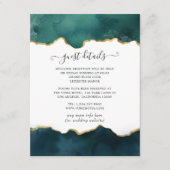 Blauwgroen en goudbonnetbezoeker - Gegevens Informatiekaartje (Voorkant)