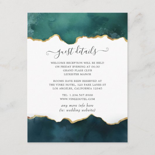 Blauwgroen en goudbonnetbezoeker - Gegevens Informatiekaartje (Voorkant)