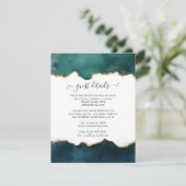 Blauwgroen en goudbonnetbezoeker - Gegevens Informatiekaartje (Staand voorkant)