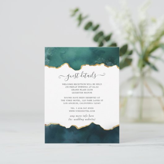 Blauwgroen en goudbonnetbezoeker - Gegevens Informatiekaartje (Staand voorkant)