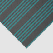 Blauwgroen en houtskool met vijf strippen tissuepapier (Detail)