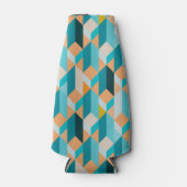 Blauwgroen en Oranje modellen Flesjeskoeler (Voorkant)